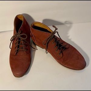 BDG Suede Booties, Size 9